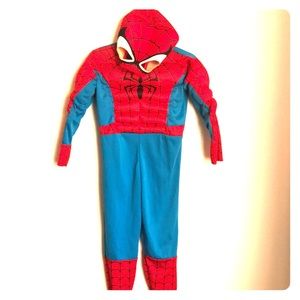 Spiderman muscle costume- 3-4T